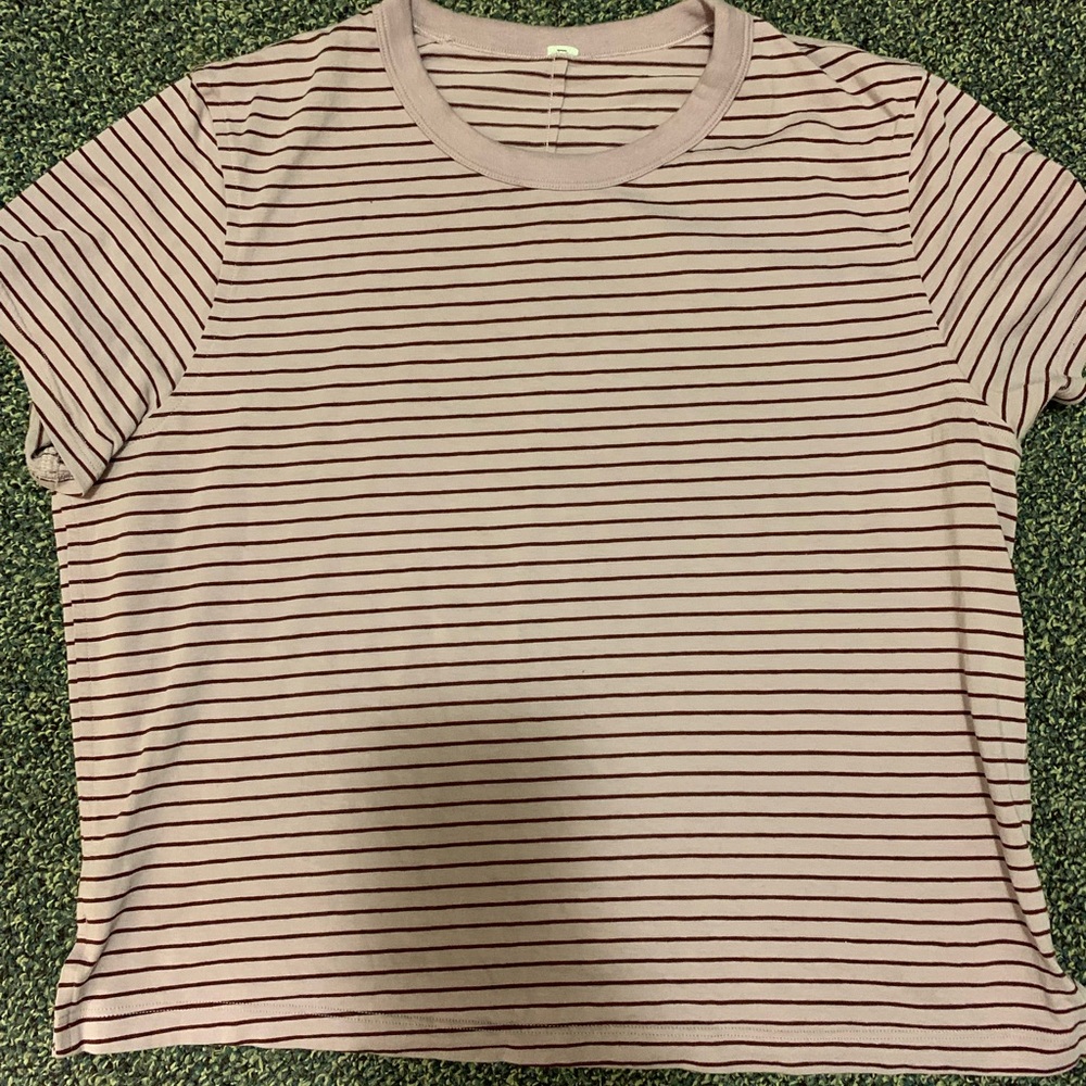 Lulu lemon striped shirt